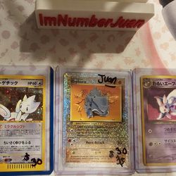 All 3 Pokémon Cards Sold Together 