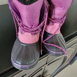 Girls Jands Snow Boots Size 1