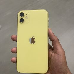 Yellow iPhone 11 Any Company 
