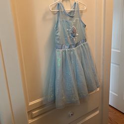 Disney Elsa Sequin Dress Size 4