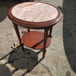 Nice Marble End Table