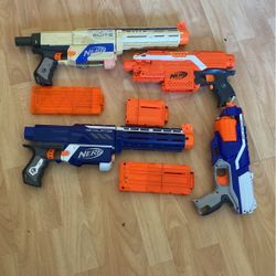 Nerf Gun Lot