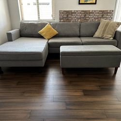 Sofa Sectional And Ottoman