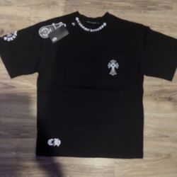 black chrome hearts shirt size medium 