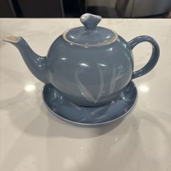 Blue Porcelain Tea pot 
