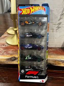 Hot Wheels NEW 5 Pack Formula One F1