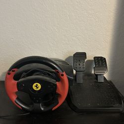 Thrustmaster Ferrari Red Legend Edition - Wheel and pedals set 