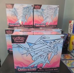 Pokemon Center Mega Evolution Chaos Rising ETBs & Booster Box
