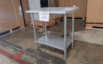 Clearance 36W x 24D x34H All Stainless Steel Table 105872L0706