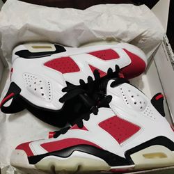 Size 8 Air Jordan 6 Retro Sneakers 