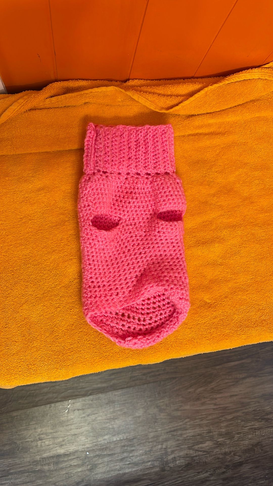 Crochet Xxs Dog Sweater 