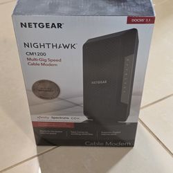 (NEW) NETGEAR Nighthawk CM1200 Cable Modem