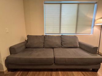 Living Spaces Minimalist 3-Seater Couch