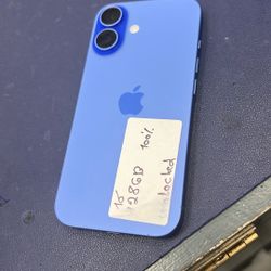Iphone 16 128gb Open Box Never Used Battery 100%