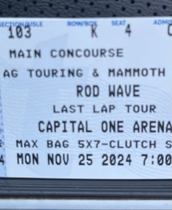 Rod Wave Tix Cheap