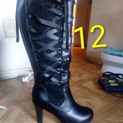 Lace Up Boots 