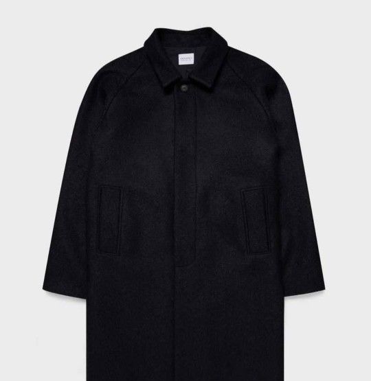 Sunspel Navy Blue Coat