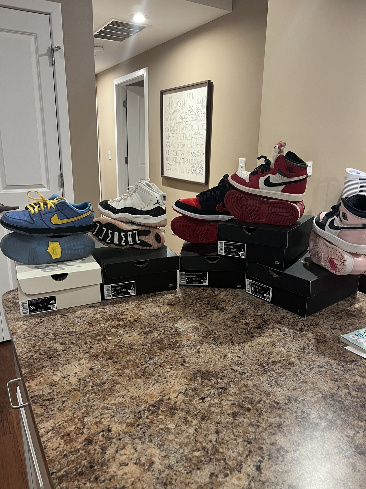 Preschool Size Jordan’s and Dunk