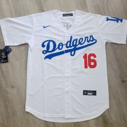 Nike Youth Los Angeles Dodgers Will Smith #16 Blue T-Shirt