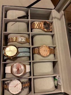 Woman watches