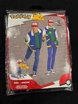 Ash Pokemon costume Adult Small/Medium