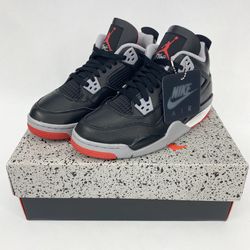 Air Jordan 4 Retro “Bred Reimagined” (GS) Size 6Y