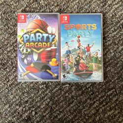 Party Arcade and Sports Party for the Switch