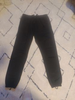 Black essentials sweatpants
