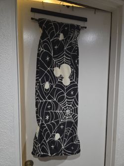 Disney. Plush Throw. Halloween Spider Webs. NEW