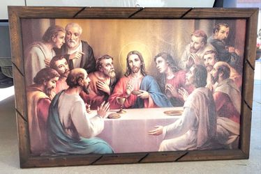 La Utima Cena 34 X 22