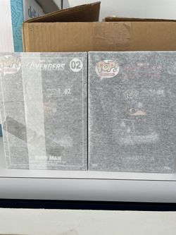 Ironman And Captain American Die cast Funko