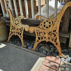 Cast Iron Bench Ends