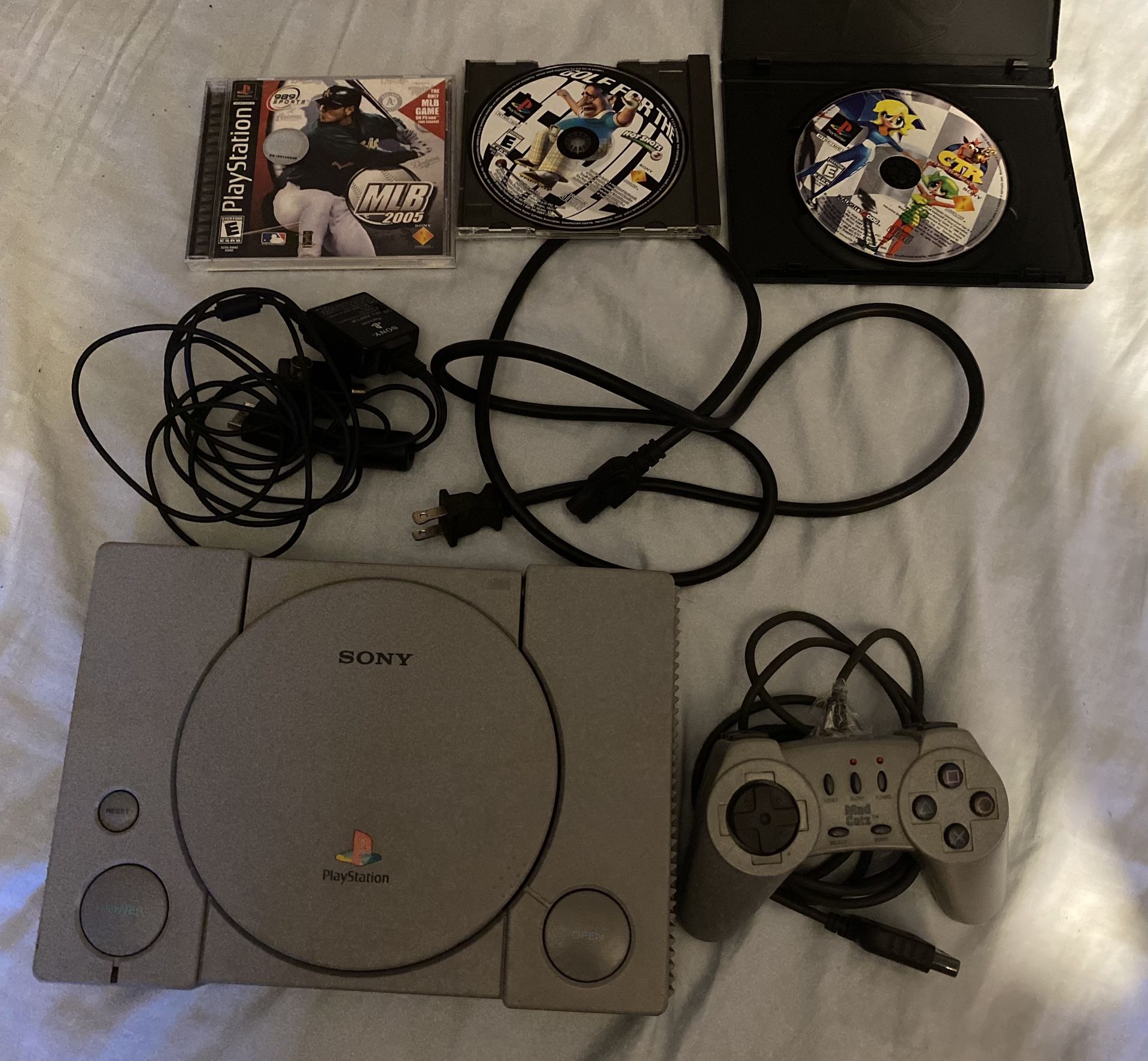 PlayStation 1 With Games