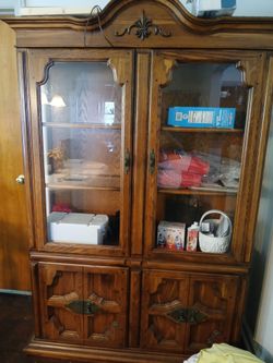 Antique China cabinet