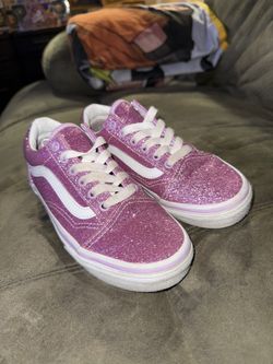 Pink Glitter Vans