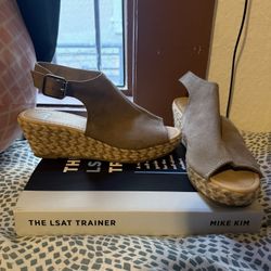 Open-Toe Wedge Sandals