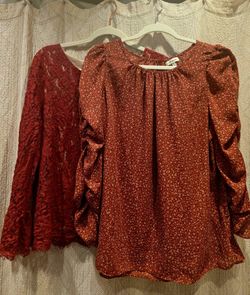 Women's XL Blouses - Lot of 2