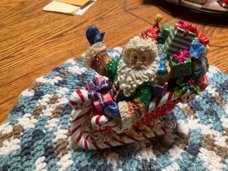 Large Santa ornament