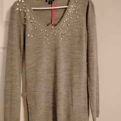 Silver Bling Sweater 