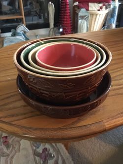 Gooseberry Patch Fall Nesting Bowls & Pie Pan