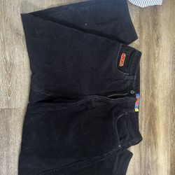 Black Corduroy Pants 