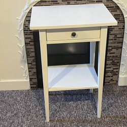 Small Table White End Table