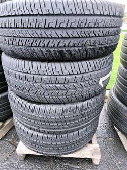 Llantas usadas 225/60R18 - Set de 4 mixto (Goodyear/Hankook)
