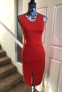 Red dress