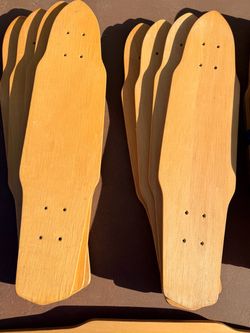 Blank Wooden Skateboard Decks Lot