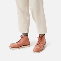 Red Wing Boots Classic Moc Dusty Rose 