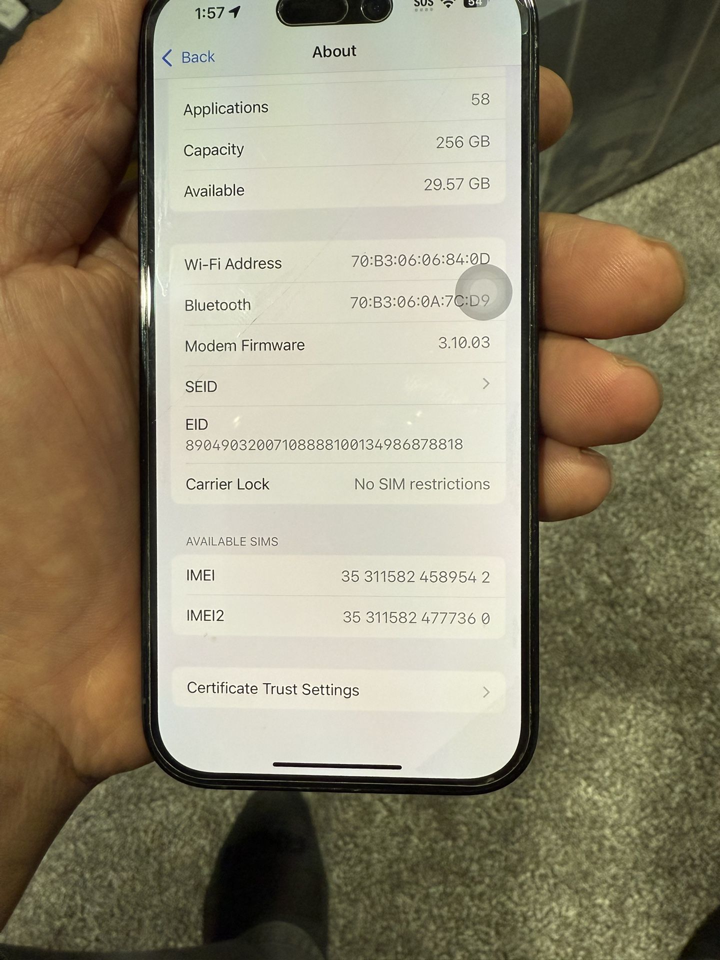 iPhone 14 Pro