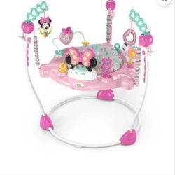 Disney Minnie Mouse Pink Baby Activity Jumper