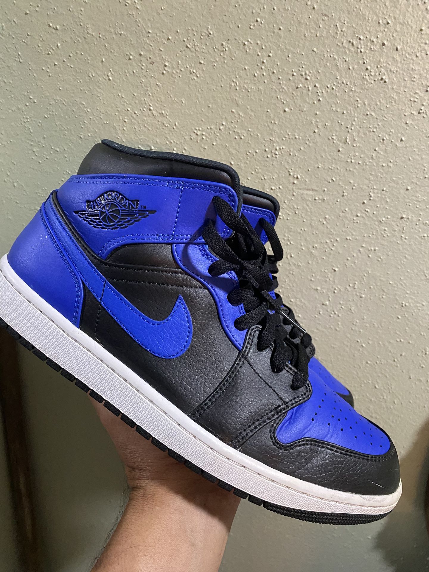 Air Jordan Mid Retro “Hyper Royal” 2021 Authentic Size
