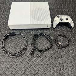 Xbox One S 1TB (Digital Edition) - All cables included